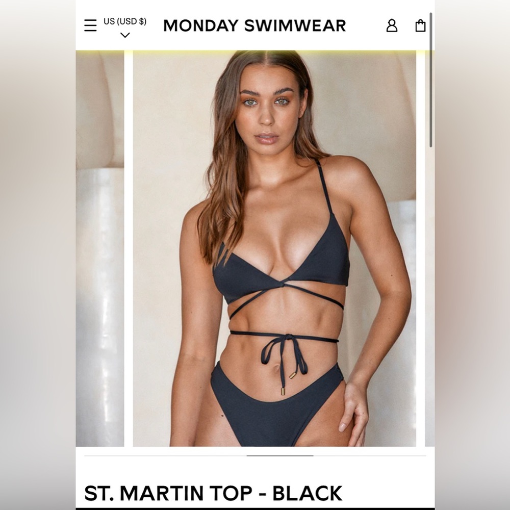 NWT Monday swimwear. Large Byron Bottoms Only